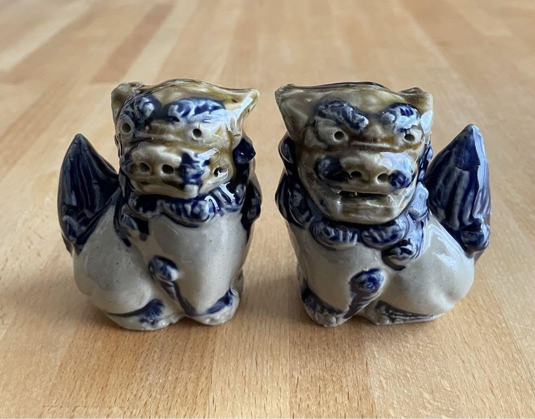 シーサー　やちむん Amazon.co.jp: やちむん シーサー1対 魔除け 厄除け : ホーム